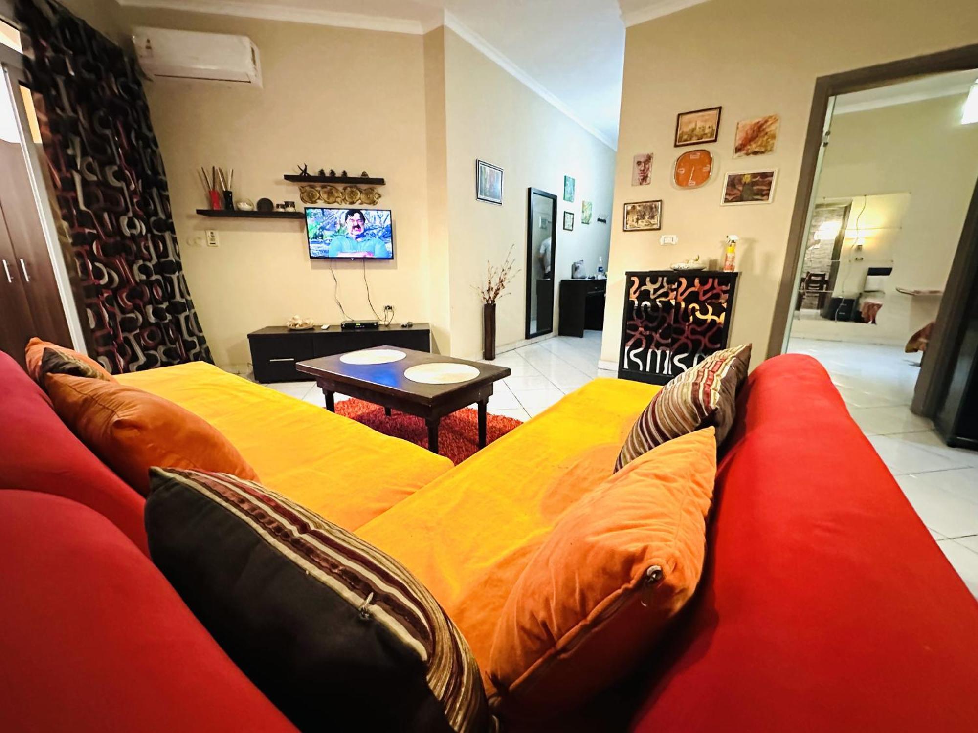 Desert Pearl Apartment Hurghada Bagian luar foto